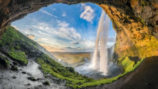 Waterfall Iceland